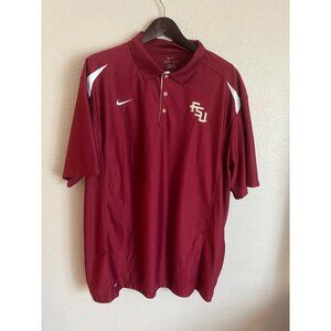 Nike Florida State University‎ Seminoles Polo - Size 3XL